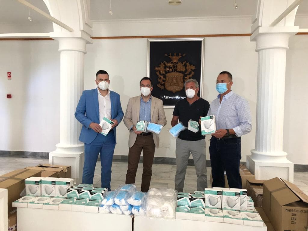 Temra International donated thousands of mace masks to local businesses